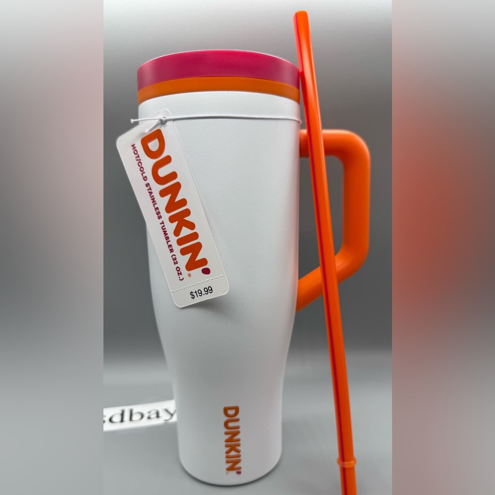 2025 Dunkin’ Hot/Cold Stainless Steel Tumbler With Handle /32 oz.